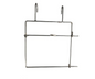 Porta Rollo de Bolsa Doble de Acero Inoxidable | 43 x 30 cm – 536 g – Resistente y Práctico