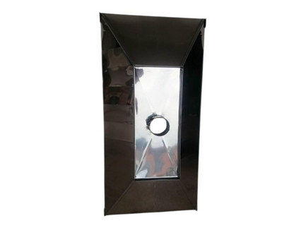 Campana Extractora Inoxidable | 2.00 x 1.00 m – Salida de 8”