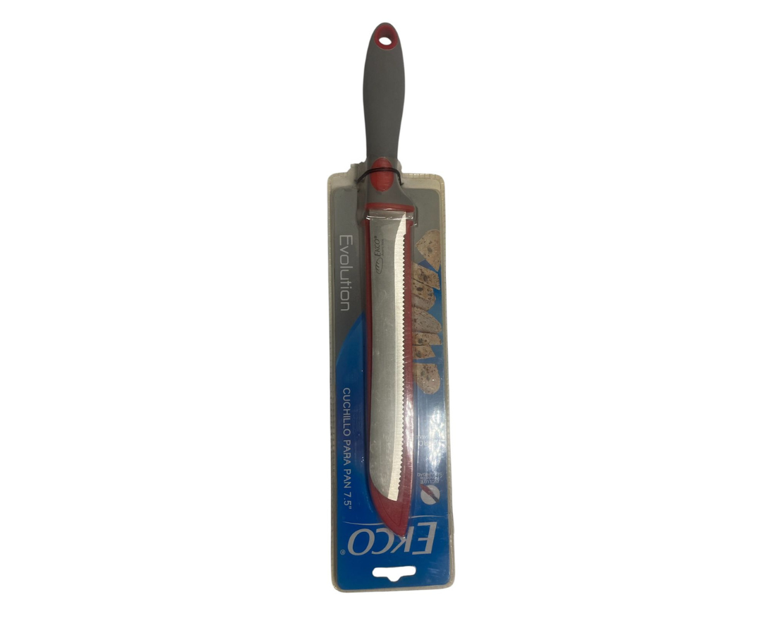 Cuchillo para Pan Ecko Evolution 7.5" | 32 cm, 142 g – Acero Inoxidable con Mango Ergonómico