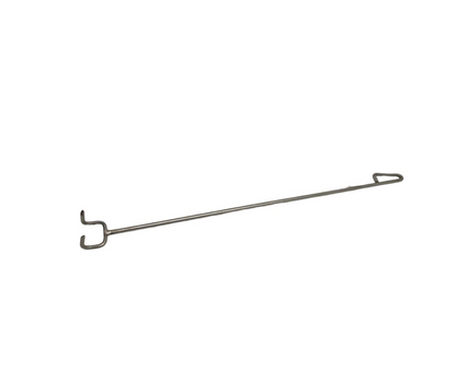 Gancho de Alambrón para Carnitas Cromado | 70 cm – 354 g – Firme y Resistente