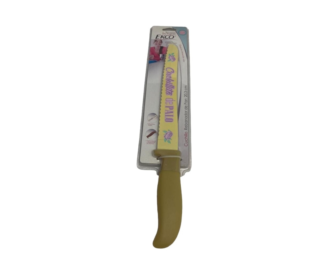 Cuchillo Rebanador de Pan Ecko 20.3 cm | 33 cm, 122 g – Hoja de Acero Inoxidable con Mango Ergonómico