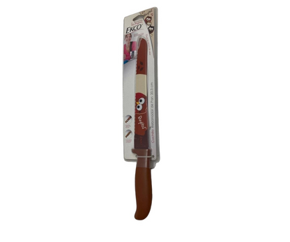 Cuchillo Rebanador de Pan Ecko Buyitos 20.3 cm | 31 cm, 124 g – Divertido, Seguro y Ergonómico