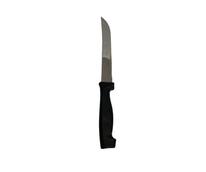 Cuchillo de Sierra Serazu 9162-6 | 27 cm, 62 g – 6" Negro, Corte Preciso y Seguro