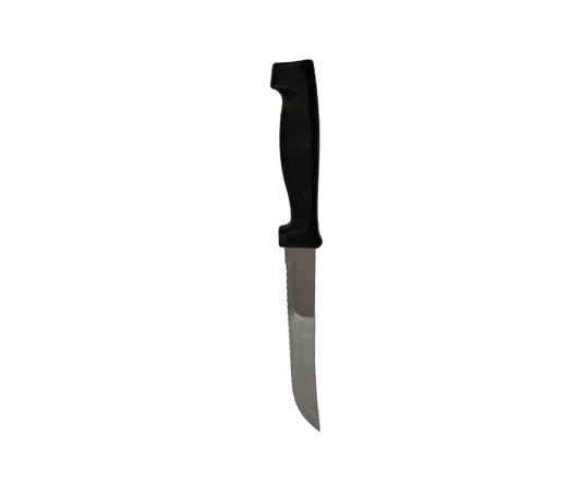 Cuchillo de Sierra Serazu 9162-6 | 27 cm, 62 g – 6" Negro, Corte Preciso y Seguro