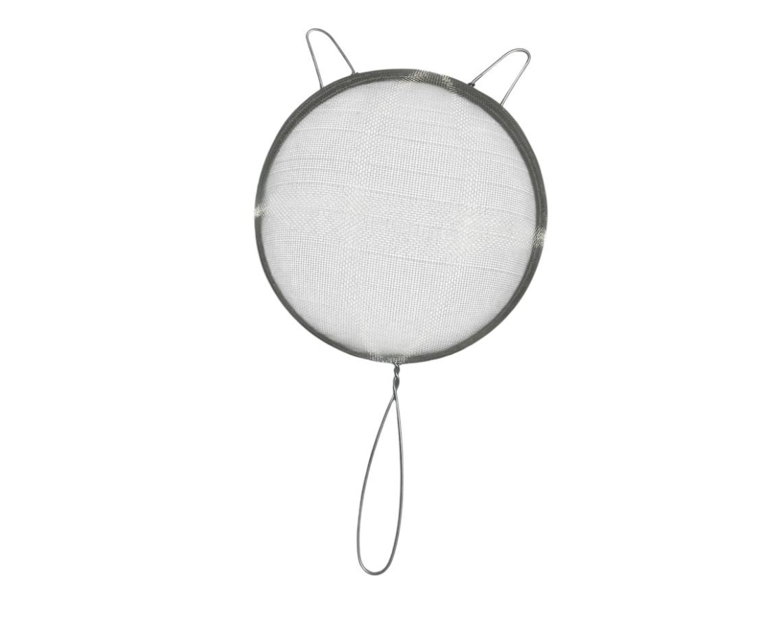 Coladera Galvanizada Sedazo #20 | Ø20 cm x 10 cm, 90 g – Ligera y Resistente