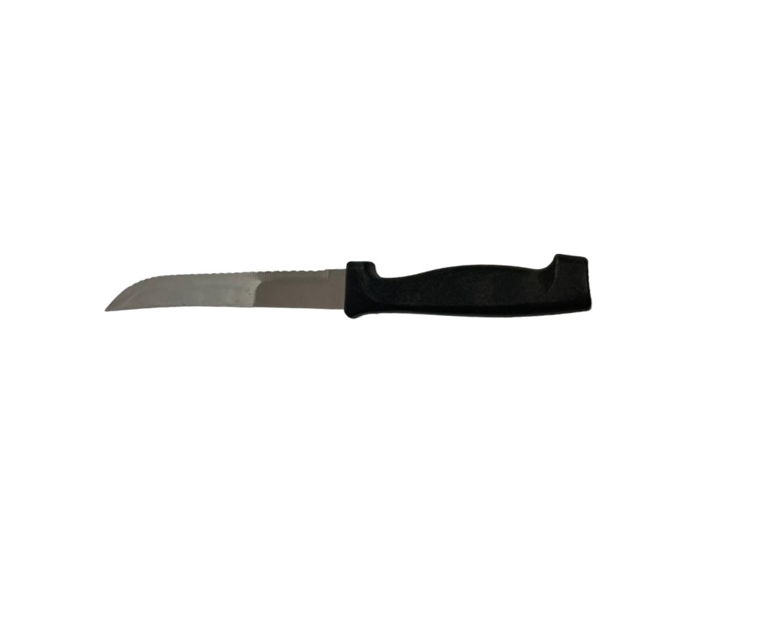 Cuchillo de Sierra Serazu 9162-6 | 27 cm, 62 g – 6" Negro, Corte Preciso y Seguro