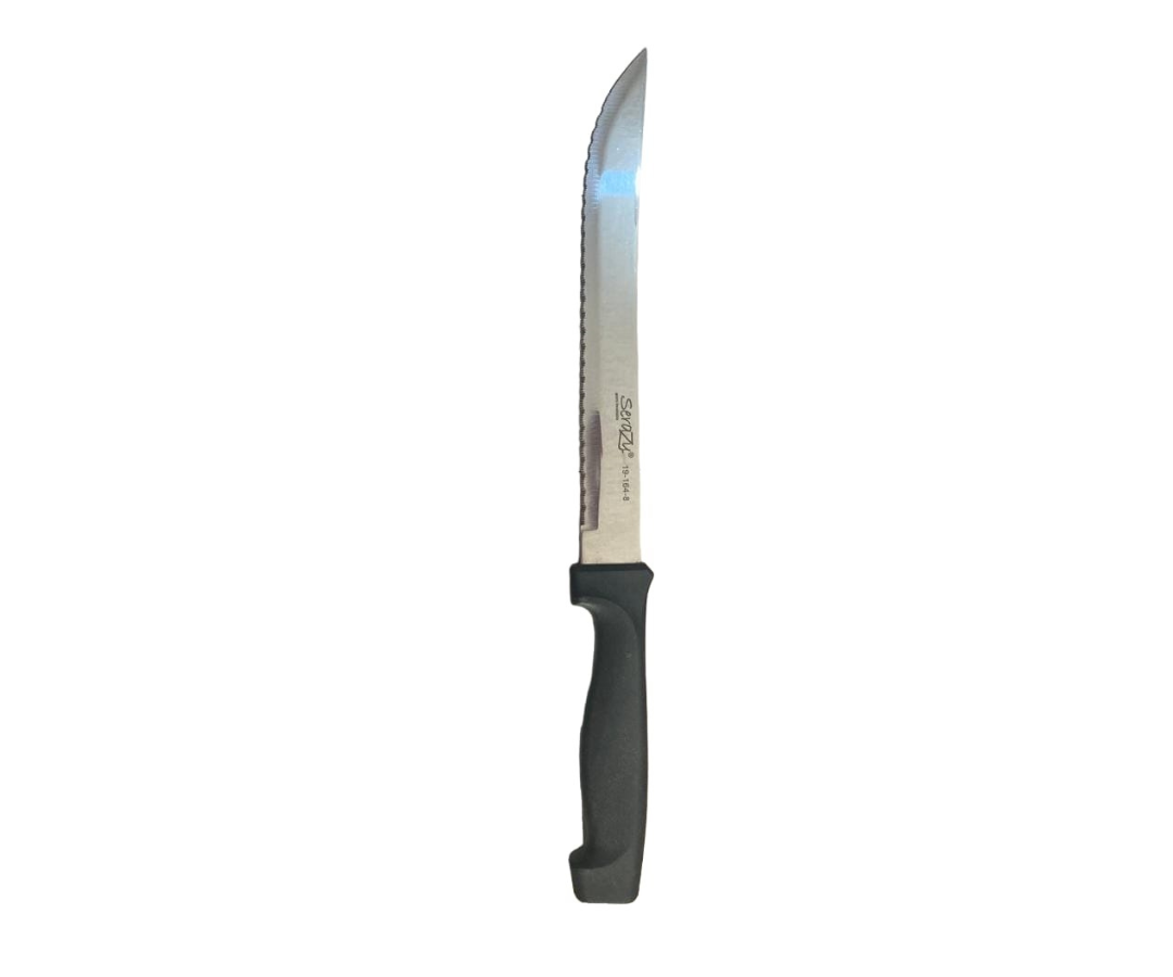 Cuchillo de Sierra Serazu 9164-8 | 32 cm, 78 g – 8" Negro, Corte Profesional y Seguro