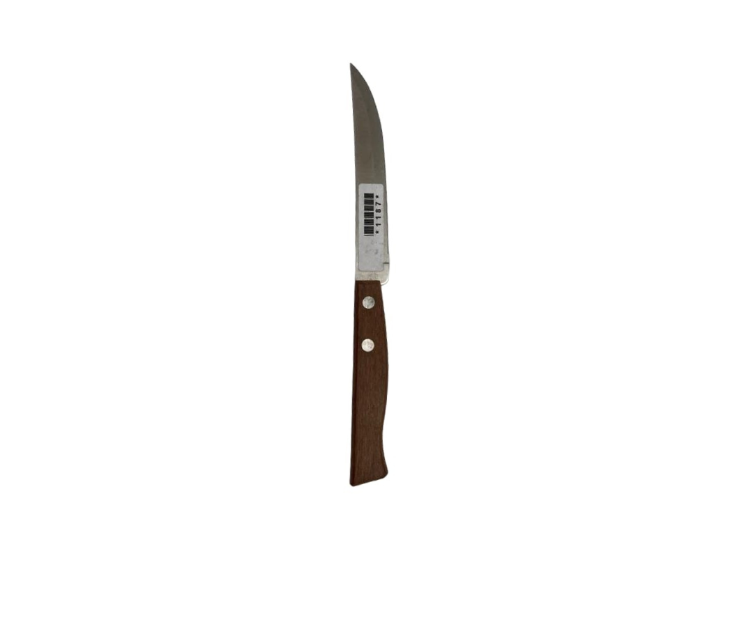 Cuchillo de Sierra Tramontina | 20 cm, 26 g – Mango de Madera Café, Cortes Precisos