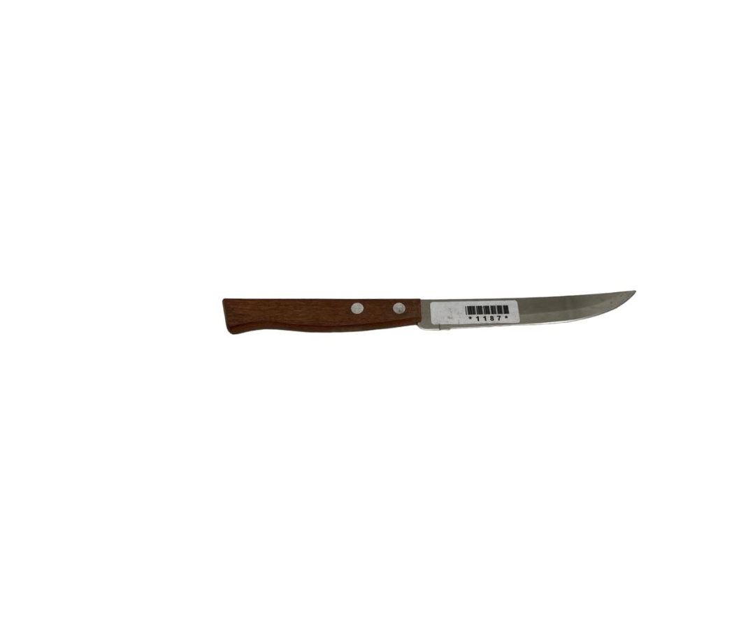 Cuchillo de Sierra Tramontina | 20 cm, 26 g – Mango de Madera Café, Cortes Precisos