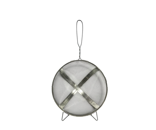 Coladera Galvanizada de Aro Punteado Reforzado | Ø30 cm x 15 cm, 350 g – Fuerte y Funcional