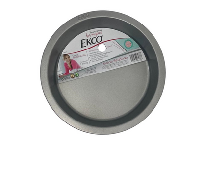 Molde Redondo para Pastel Ecko | 23 cm diámetro x 4 cm alto – 182 g – Antiadherente y Resistente