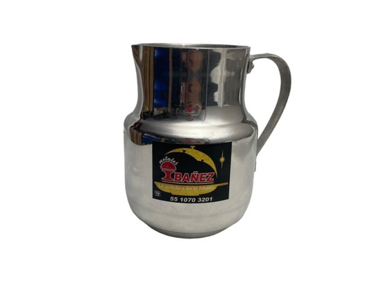 Pocillo de Aluminio #12 | 12 cm diámetro x 19 cm alto – 386 g – Resistente y Funcional