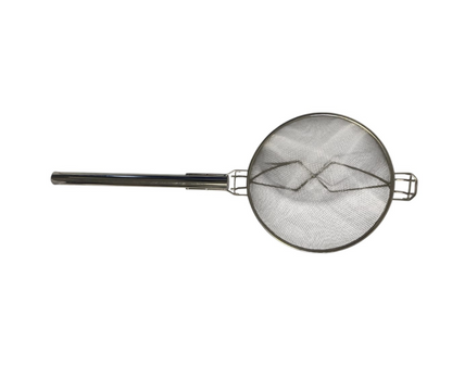 Coladera Inoxidable Profesional | 30 cm – Mango de Acero Inoxidable