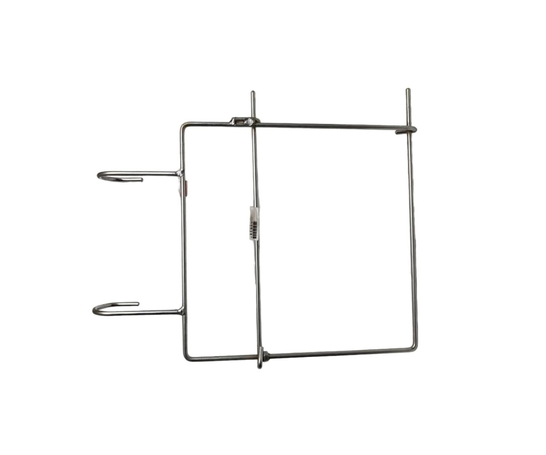 Porta Rollo de Bolsa Doble de Acero Inoxidable | 43 x 30 cm – 536 g – Resistente y Práctico
