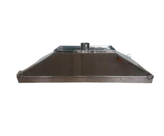 Campana Extractora Inoxidable | 2.00 x 1.00 m – Salida de 8”