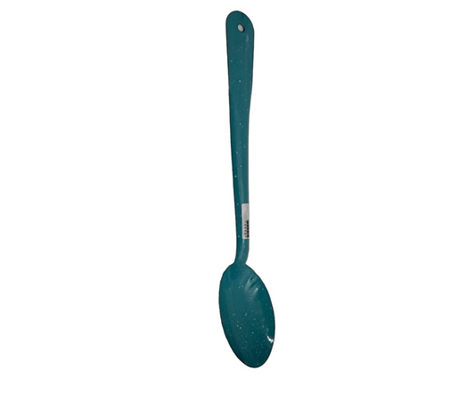 Cuchara de Peltre #4 Azul 44 cm | Resistente y Perfecta para Ollas Grandes