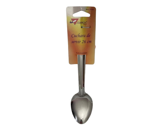 Cuchara de Servicio 26 cm Vianca Acero Inoxidable | Resistente y Elegante