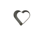Molde de Acero Inoxidable Forma de Corazón | 8 cm x 4.5 cm, 64 g – Romántico y Duradero