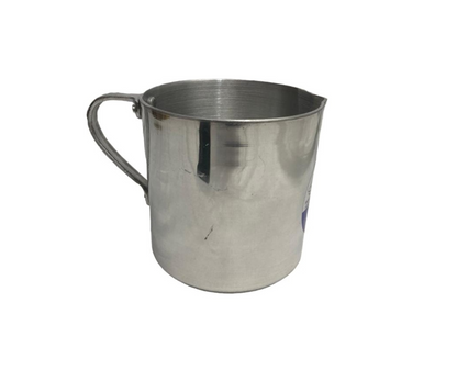 Pocillo de Aluminio Triple Fuerte #14 | 14 cm diámetro x 15 cm alto – 400 g – Duradero y Resistente