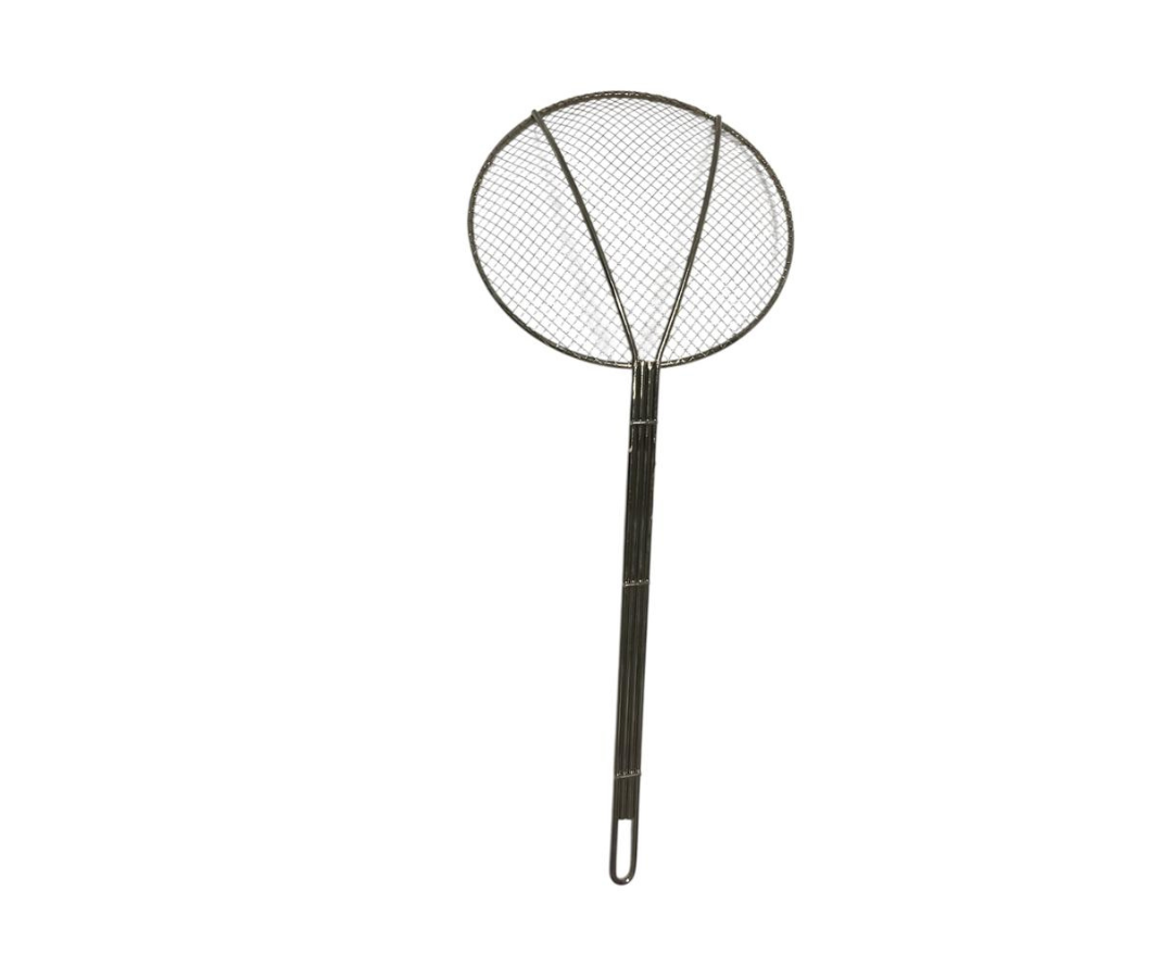 Espumadera Niquelada #4 | Ø22.5 cm, 374 g – Práctica y Resistente