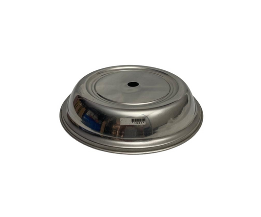 Cubre Plato de Acero Inoxidable | 32 cm diámetro x 6 cm alto – 536 g – Protege y Conserva