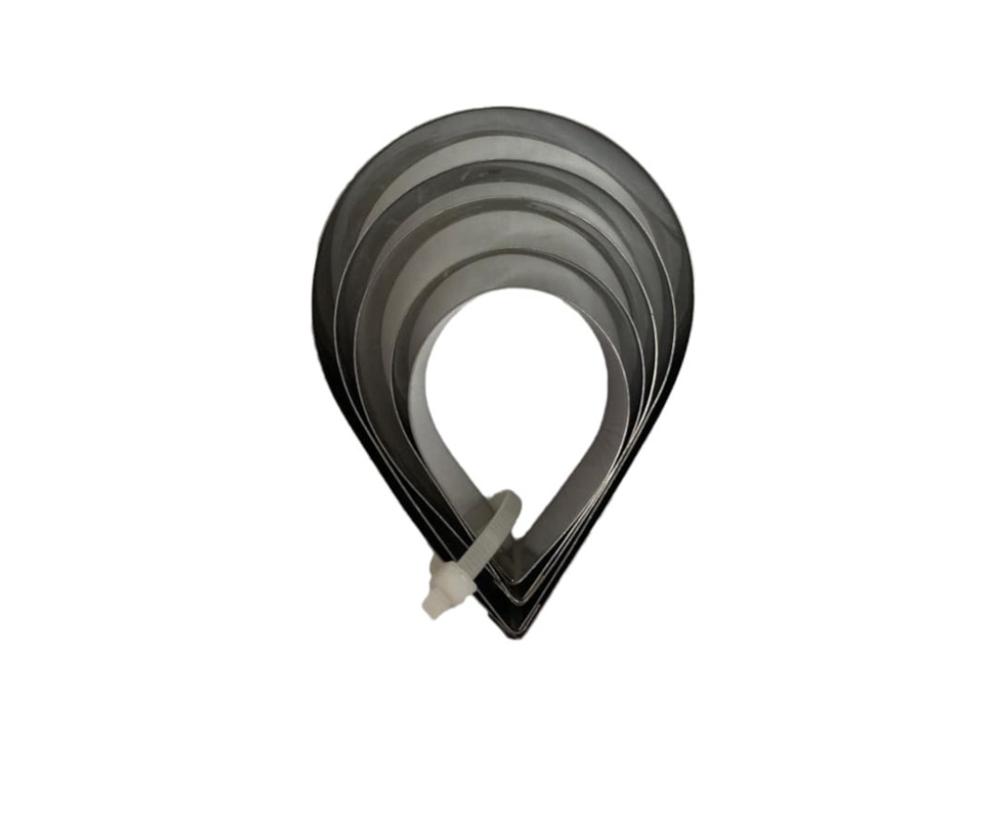 Juego de Cortadores para Galletas 5 Piezas | 10 cm x 7.5 cm, 112 g – Versátil y Profesional