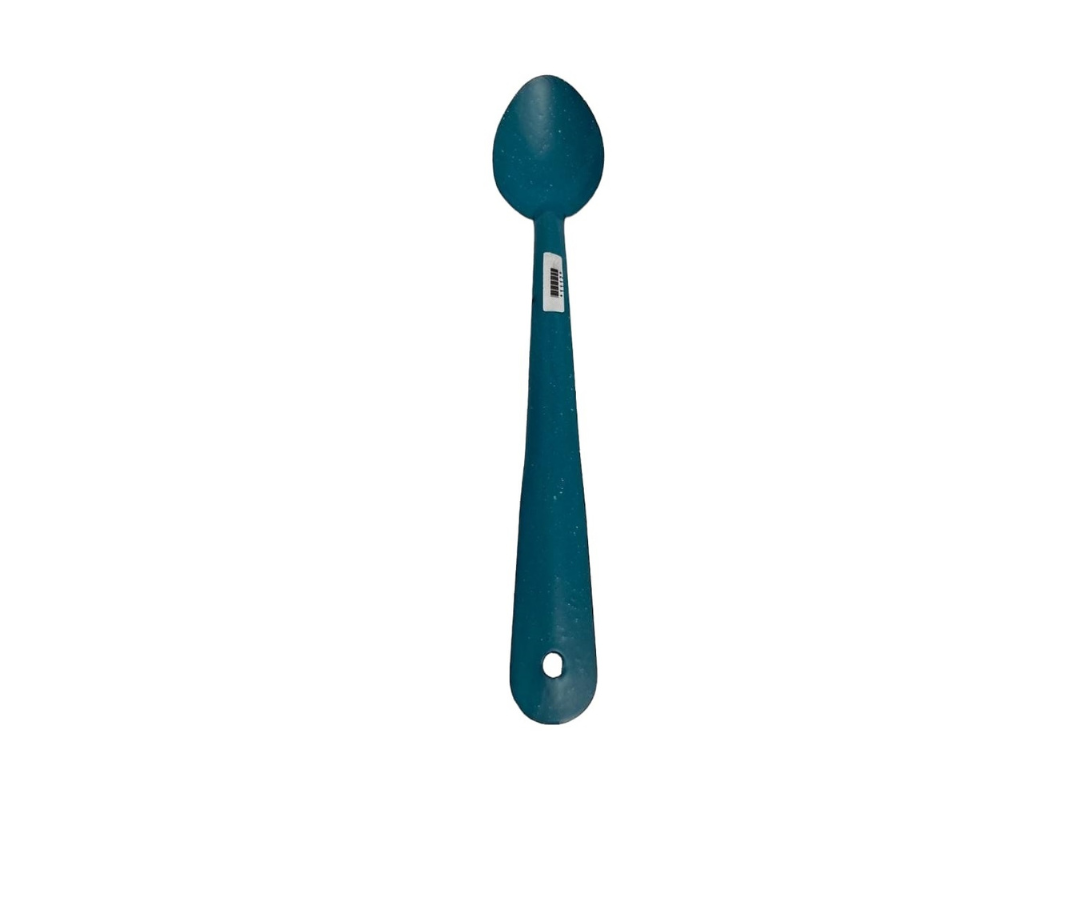 Cuchara de Peltre #3 Azul 42 cm | Resistente, Grande y Perfecta para Ollas