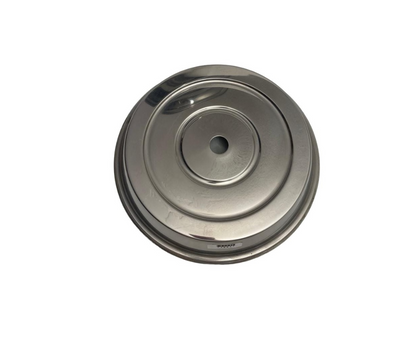 Cubre Plato de Acero Inoxidable | 32 cm diámetro x 6 cm alto – 536 g – Protege