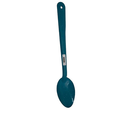 Cuchara de Peltre #3 Azul 42 cm | Resistente, Grande y Perfecta para Ollas