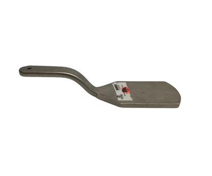 Aplanador Curvo de Acero Inoxidable para Pollo | 29.5 x 8.5 cm – 1,146 g – Resistente y Ergonómico