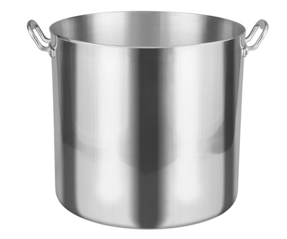 Olla Alta Recta Vasconia Acorazada 100L | Aluminio 4mm, Uso Industrial