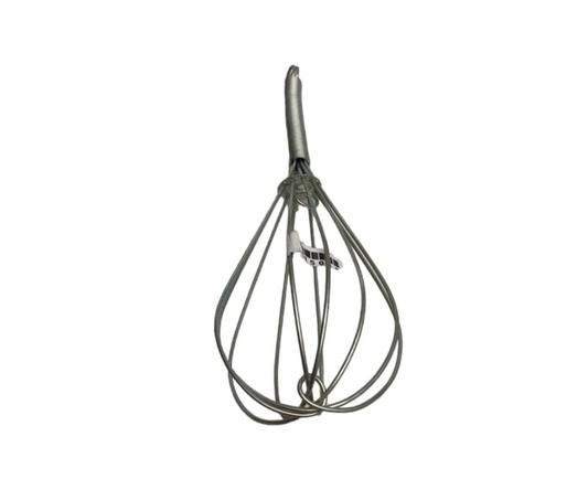 Batidor de Globo Galvanizado #1 | 26 cm, 104 g – Resistente, Ligero y Eficiente