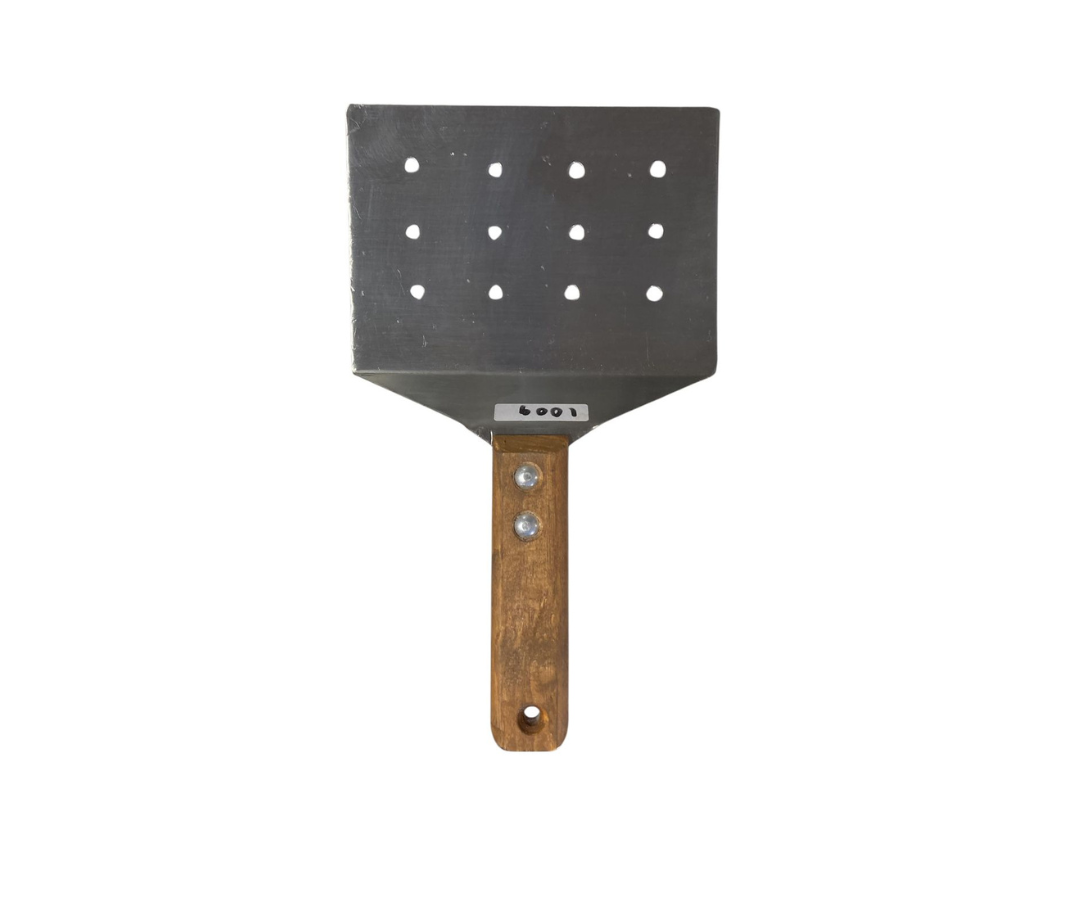 Hamburguesero Inoxidable Ancho 18 cm Perforado | 29.5 x 18 cm – 220 g – Funcional y Profesional