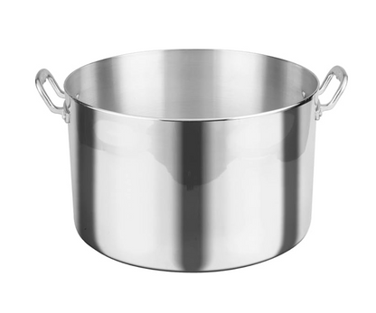 Olla Alta Recta Vasconia Acorazada 60L | Aluminio 4mm, Uso Industrial