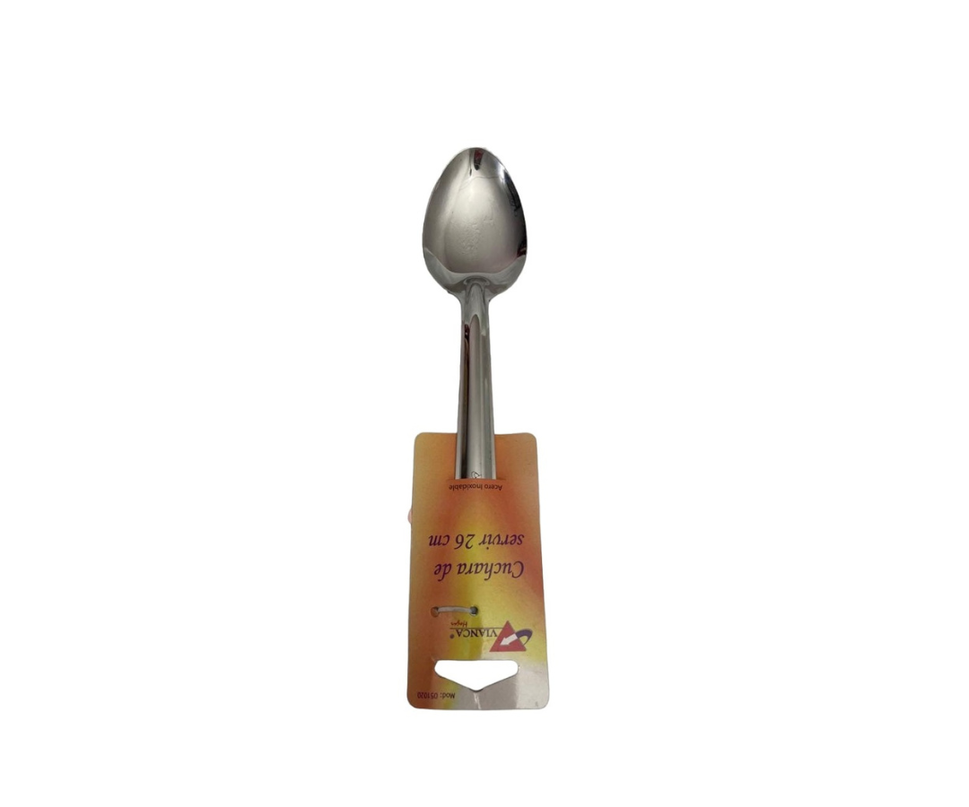 Cuchara de Servicio 26 cm Vianca Acero Inoxidable | Resistente y Elegante
