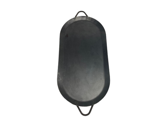 Comal de Placa Ovalado #2 | 22 x 43 cm – 1,108 g – Resistente y Versátil