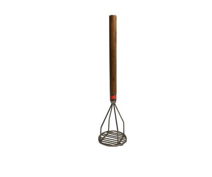 Machacador Inoxidable de Uso Rudo | 47 x 11 cm – 350 g – Resistente y Eficiente