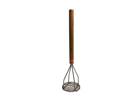 Machacador Inoxidable de Uso Rudo | 47 x 11 cm – 350 g – Resistente y Eficiente