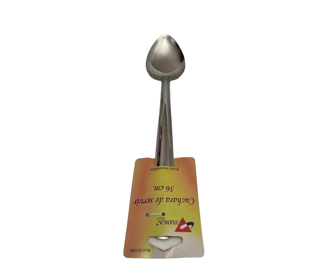 Cuchara de Servicio 30 cm Vianca Acero Inoxidable | Resistente, Ligera y Elegante