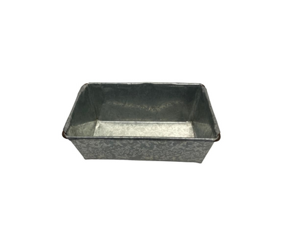 Molde Galvanizado Rectangular Pequeño | 14.5 x 9 cm – 130 g – Resistente y Práctico