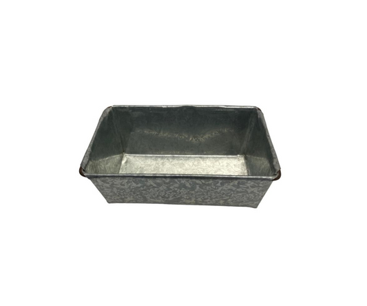 Molde Galvanizado Rectangular Pequeño | 14.5 x 9 cm – 130 g – Resistente y Práctico