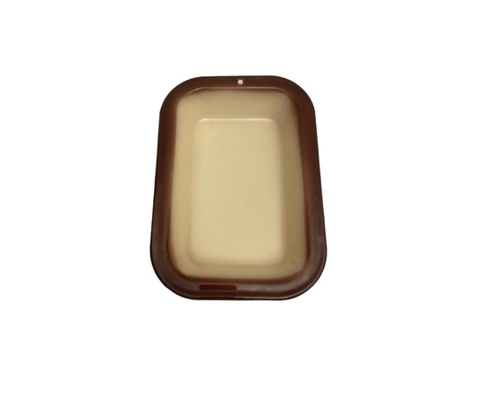 Platón de Peltre Mediano | 26 x 18.5 cm – 324 g – Durable y Versátil