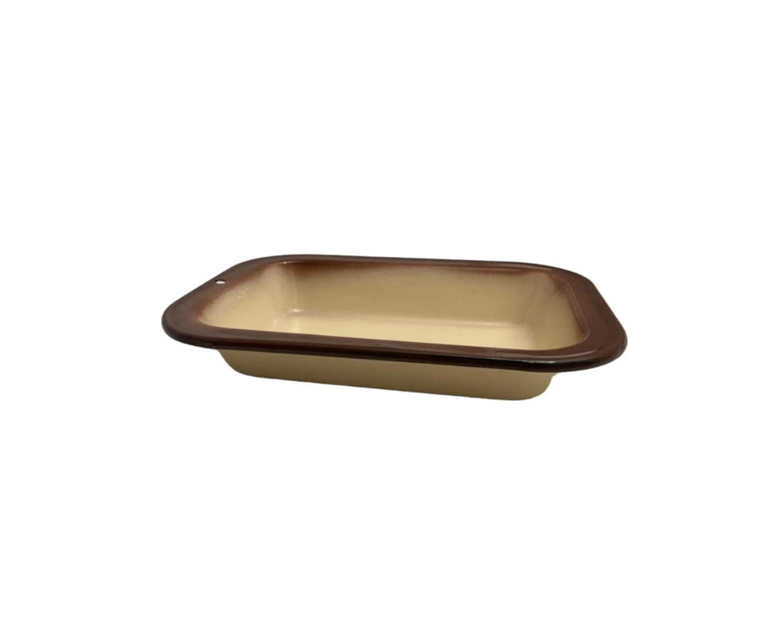 Platón de Peltre Mediano | 26 x 18.5 cm – 324 g – Durable y Versátil
