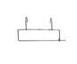 Porta Rollo de Bolsa de Acero Inoxidable | 40 x 24 cm – 194 g – Compacto y Resistente