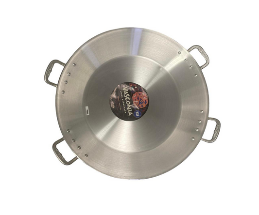 Paellera Vasconia Acorazada 70cm | Industrial, Aluminio 4mm, 4 Asas