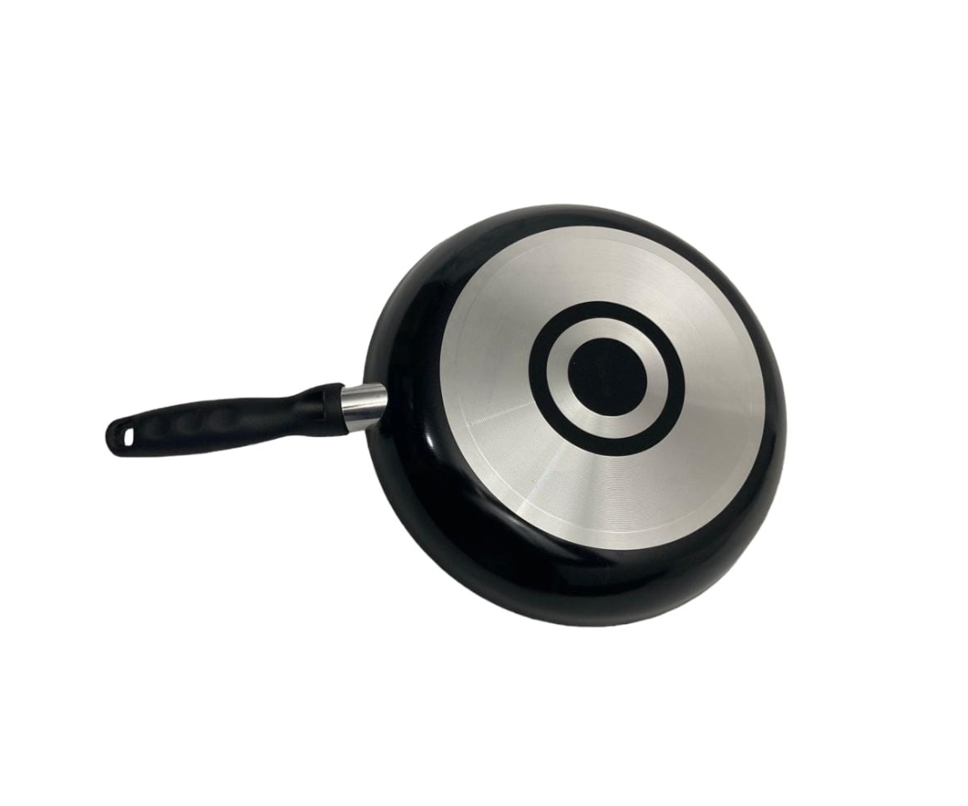 Sartén Vasconia Teflón 30 cm | 776 g – Antiadherente, Color Negro