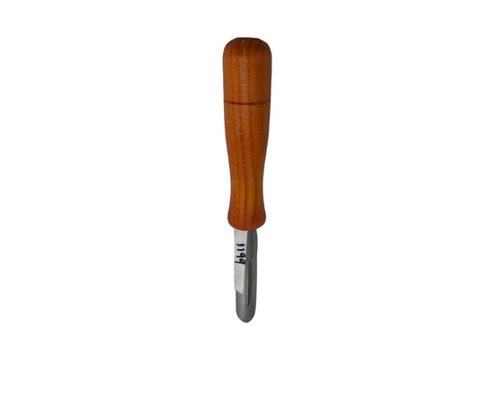 Pelador Económico con Mango de Madera | 17 cm, 20 g – Preciso y Natural