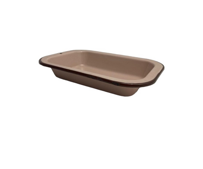 Platón de Peltre Mediano | 26 x 18.5 cm – 324 g – Durable y Versátil