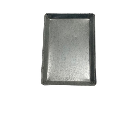 Charola Galvanizada para Propinas | 24 x 14.5 cm – 136 g – Versátil y Funcional
