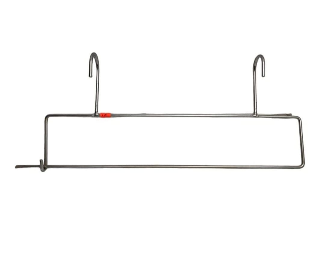 Porta Rollo de Bolsa de Acero Inoxidable | 53 x 23 cm – 428 g – Resistente y Funcional